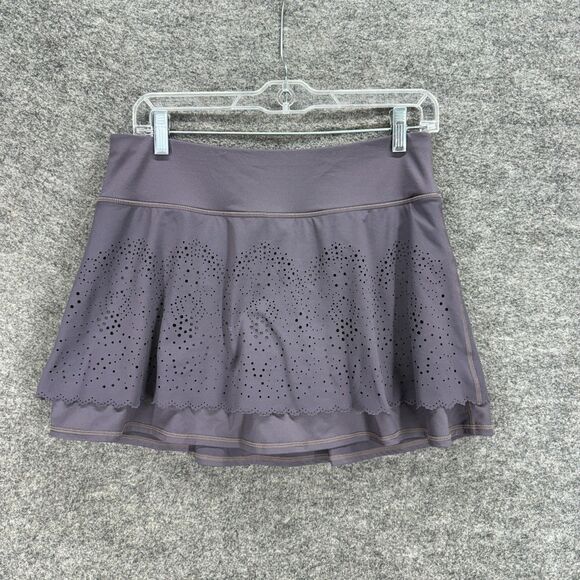 Ideology Skort Women M Medium Gray Mini Short Lined Pull On Mid Rise Casual - Picture 1 of 7